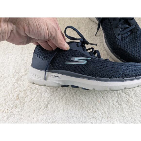 Skechers Quick-Fit Hyper Women's Running Walking Shoes Sneaker Blue SZ 7.5 - Picture 10 of 11